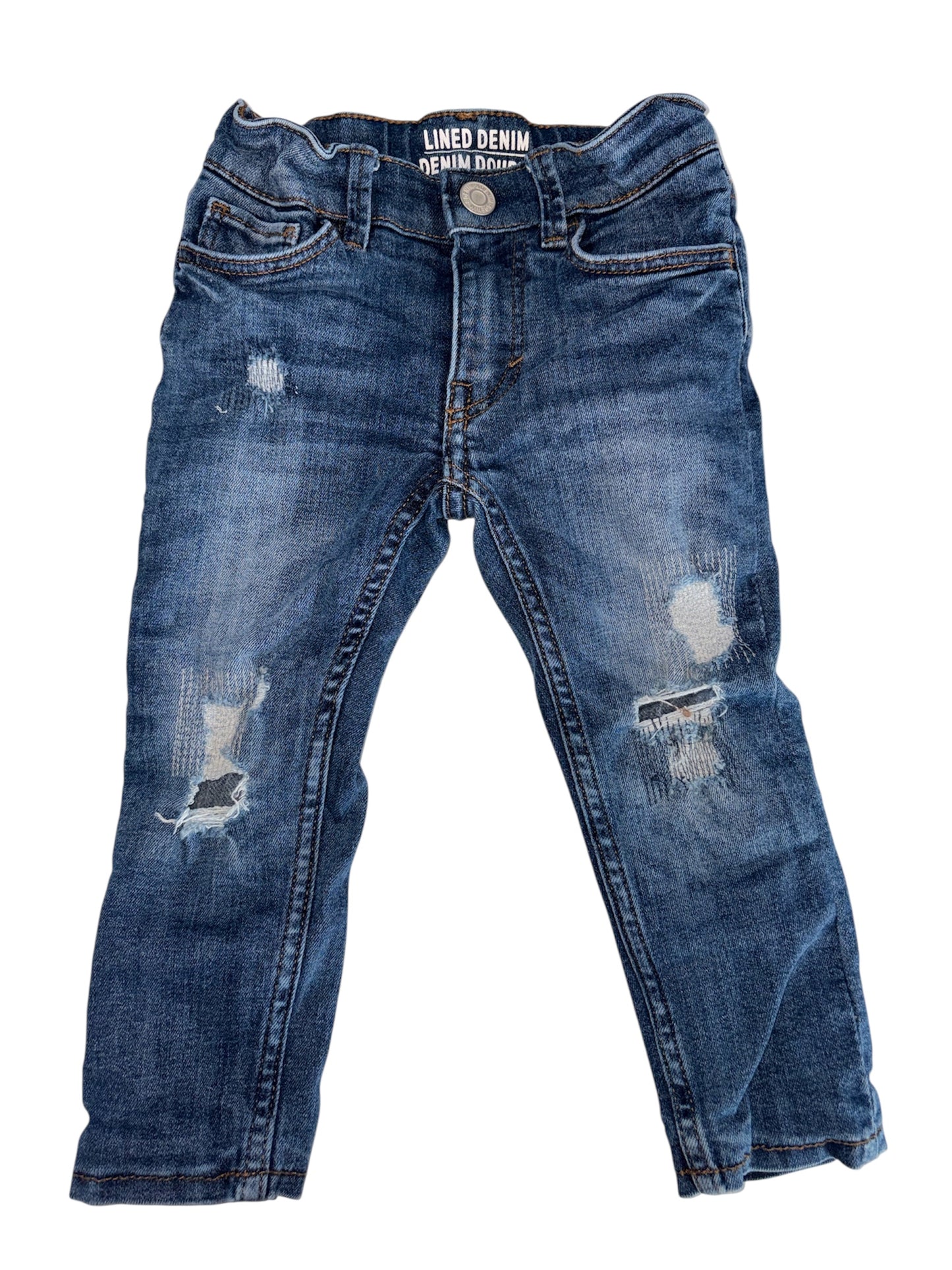Lined Denim 1-2t